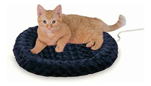 K&h Pet Products Thermo-kitty Fashion Splash Blue Small 18 Color Azul / Patchwork