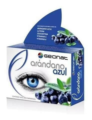 Geonat Arandano Azul Antioxidante Protección Ocular 60 Comp