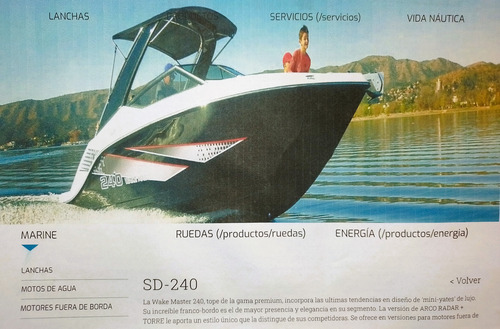 Lancha Open 0 Horas Campanili 240 S S X Full Mercury 150