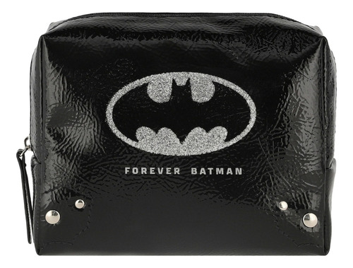 Cosmetiquera Para Mujer Batman W Capsule Negro Acsimcoe41cw Diseño De La Tela Gráfico