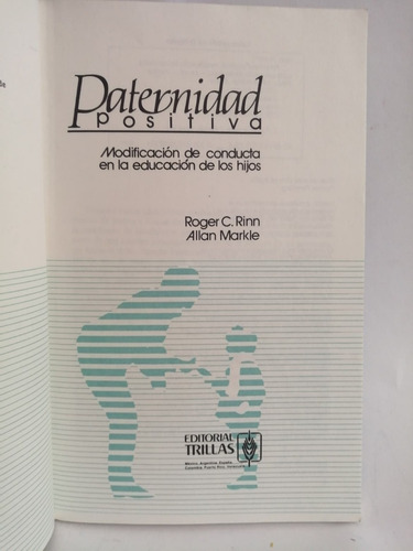 Paternidad Positiva Roger C . Rinn Y Allan Markle (Usado)