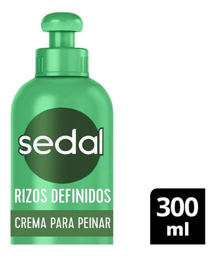 4 Pza Crema Para Peinar Sedal Rizos Definidos 300 Ml