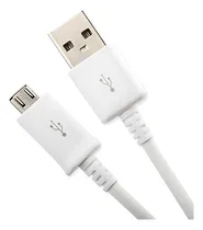 Comprar Cable Genérica Micro-usb Blanco Con Entrada Usb Salida Micro-usb