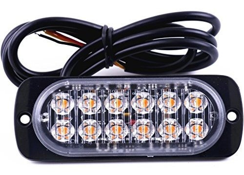 Barra De Luz Estroboscopica Para Coche Camion Advertencia Co