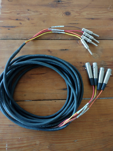 Manguera Pachera Belden 4 Canales Fichas Swichcraft (Usado)