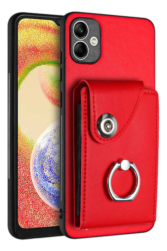 Funda Móvil Tipo Billetera Para Galaxy A04e(4g) M04(4g) F04