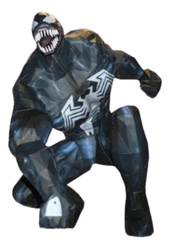 Planos Venom  Figura Arrodillada * Spiderman Marvel Hulk 