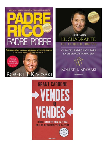 Padre Rico, Padre Pobre + Cuadrante + Vendes O Vendes