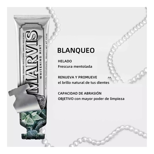Para Para Ha 2 Varillas Marvis Pasta De Dientes Menta