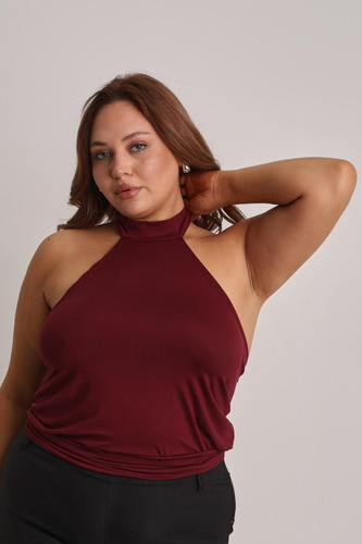 Top Con Cuello Para Salir Nadia Mujer Naif