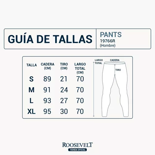 Pants Deportivo Slim Fit Súper Calidad Moda Marca Roosevelt