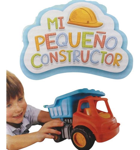 Camión Volcador Grande Duravit Mi Pequeño Constructor