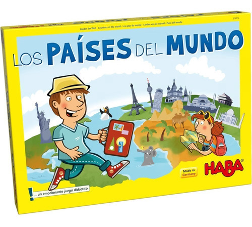 Los Países Del Mundo Juego De Mesa Haba