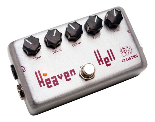 Imagen 1 de 3 de Pedal De Fuzz Distorsión P/ Guitarra | Cluster Heaven & Hell