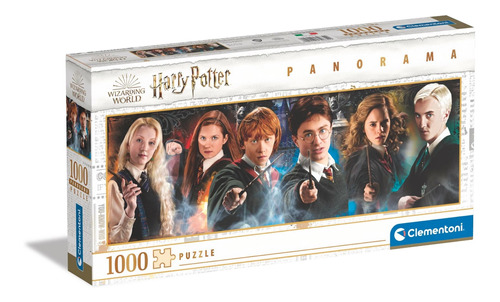 Rompecabezas Harry Potter 1000 Clementoni Panorama Hogwarts