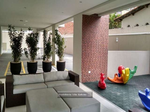 Apartamento Com 2 Dormitórios À Venda, 65 M² Por R$ 350.000,00 - Vila Rosália - Guarulhos/sp - Ap1152