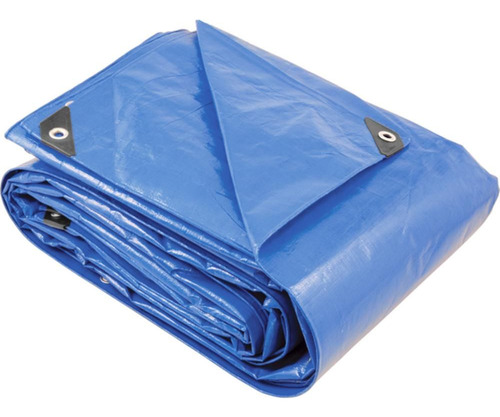 Lona Reforçada De Polietileno Azul 12 M X 8 M Vonder