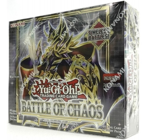 Yugioh Battle Of Chaos Booster Box En Ingles