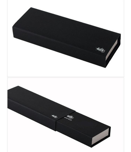 Estojo Box Caixa Jinhao Para Caneta Presente Luxo + Case Cor Preto