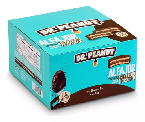 Comprar Alfajor Com Whey e Pasta de Amendoim Sabor Avelã 55G