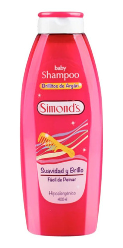 Simonds Shampoo Brillitos De Argán 400ml.