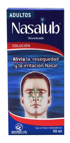 Solución Nasal de Agua de Mar Nasalub Max 100ml