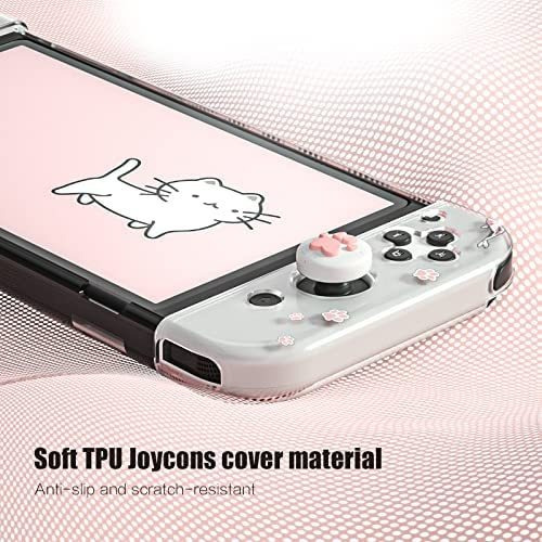 Estuche Switch Oled Cat, Estuche Protector Switch Oled Cat Y