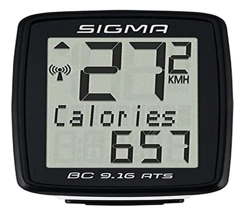 Sigma Bc 9.16 Ats - Computadora Inalámbrica Para Bicicleta.