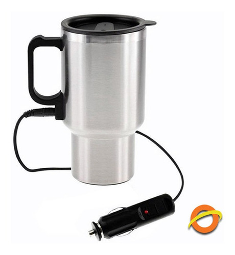 Jarro Vaso Termico Daza 12v Usb Termo Acero Inox Doble Capa