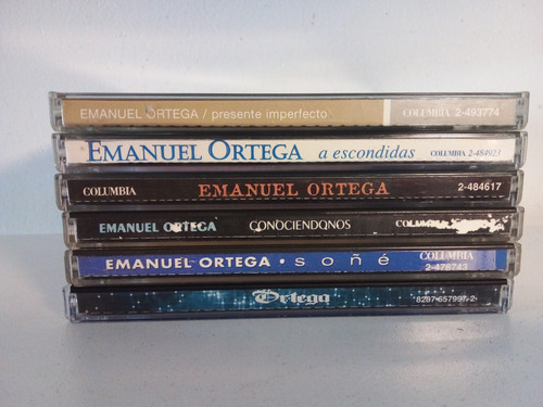 Lote De 6 Cds Emanuel Ortega - Oferta