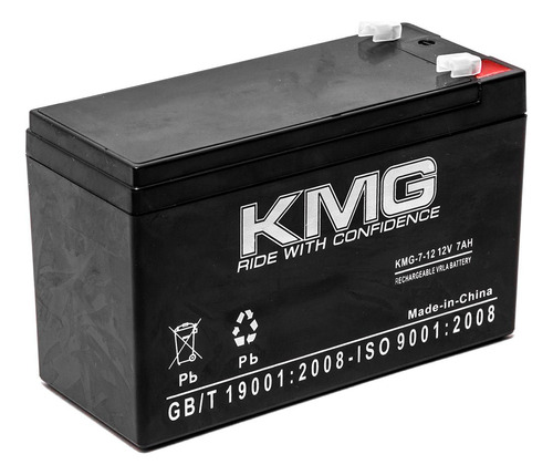 Kmg 12 V 7 Ah Bateria Repuesto Para Bellota Stairlift