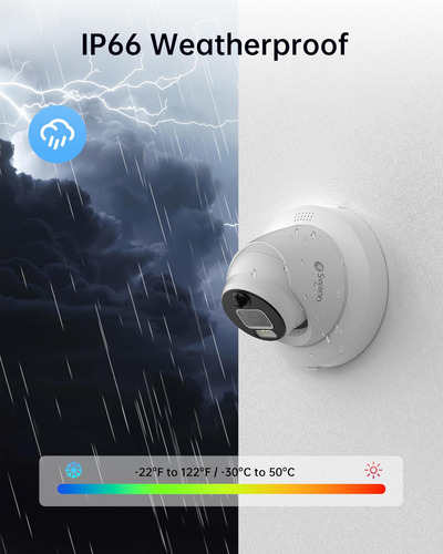 Cámara De Seguridad Tipo Domo Con Luz Intermitente Dvr Adici