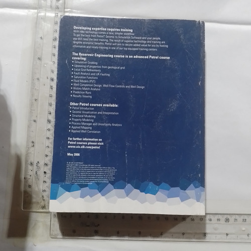 Reservoir Engineering Course Schlumberger (Usado)