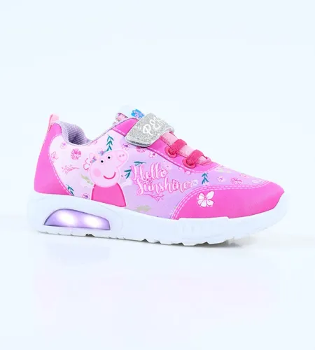 empresario Seguid así aumento Zapatillas Peppa Pig Footy Linea Pop Luces Led Orig Abrojo