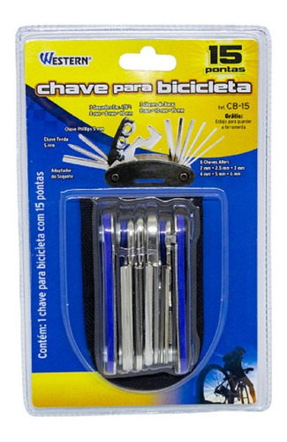 Imagem 2 de 2 de Jogo De Chaves Para Bike Bicicleta Tipo Canivete Estojo Nfe