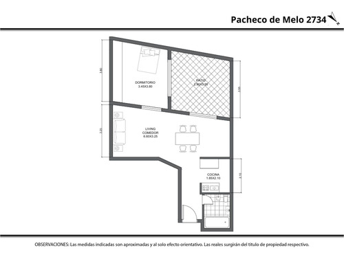Departamento 2 Amb Venta En Recoleta Con Patio