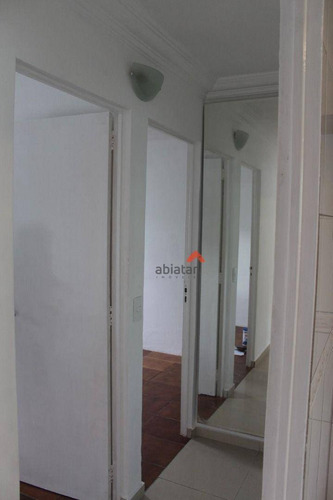 Imagem 9 de 16 de Apartamento Com 2 Dormitórios À Venda, 48 M² Por R$ 266.000,00 - Parque Pinheiros - Taboão Da Serra/sp - Ap0513