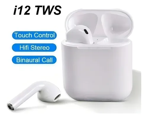 comprar Fone Ouvido I12 Fone Bluetooth Touch I12 Recarregável Cor Azul