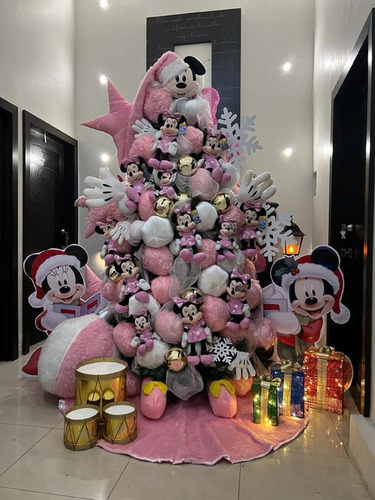 Minnie Mouse O Mimi Ultimo Set 33 Piezas Pino Navideño