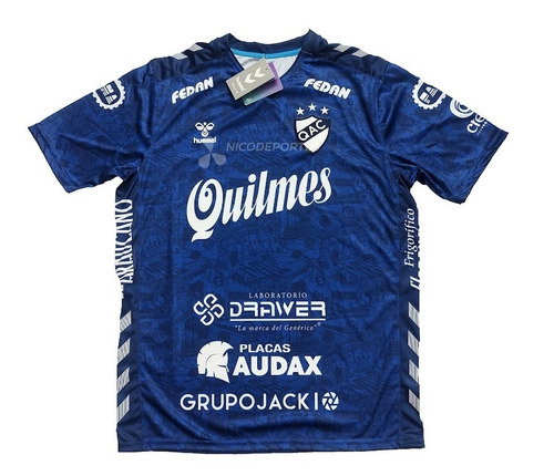 Camiseta Quilmes Suplente Hummel 2023 + Numero