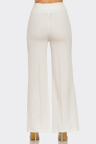 Pantalon Recto Tiro Alto