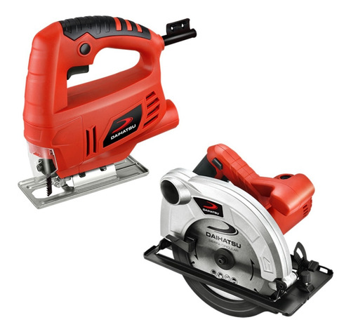 Sierra Caladora 400w Y Sierra Circular 1250w Combo Eléctrico