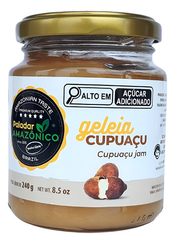 Geleia De Cupuaçu 240g