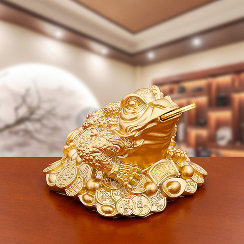 Estatua De Rana De Dinero, Decoración Feng Shui, Estilo A