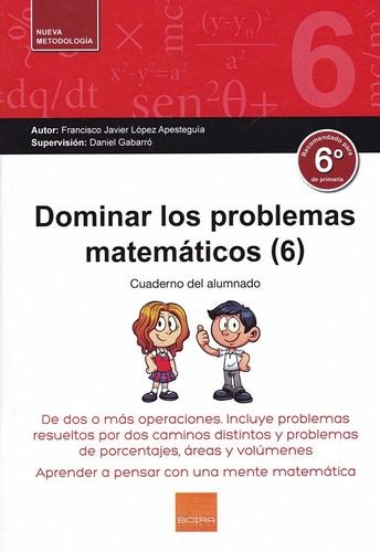 Libro Dominar Los Problemas Matematicos 6º Primaria