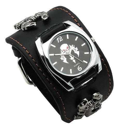 Punk Scorpion Reloj De Pulsera Con Diseño De Calavera