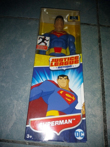 Justice League Action Superman Articulado 12 Pulgadas