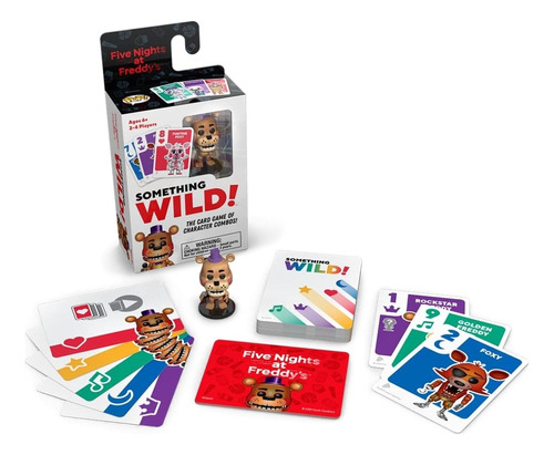 Juego De Cartas Funko Something Wild! Five Nights Freddy's