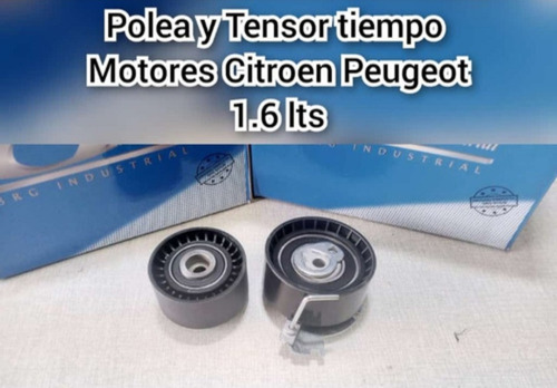 Polea Y Tensor Tiempo Peugeot 1.6 Centauro 1.6 206