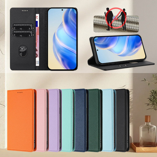 Funda De Piel Tipo Cartera Para Samsung Galaxy A30/a31/a32/a33, Estilo Empresarial, Lujoso Estampado De Guijarros, Cierre Magnético, Ranuras Para Tarj